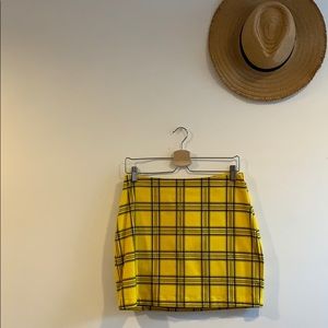 GUESS X Urban Outfitters plaid skirt